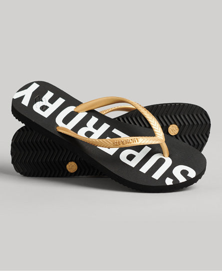 Gold flip flops on sale cheap