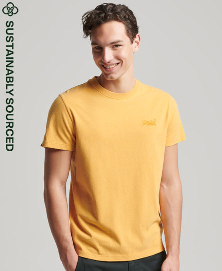 yellow men tshirt