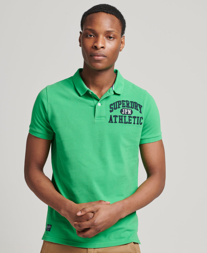 superdry blue polo