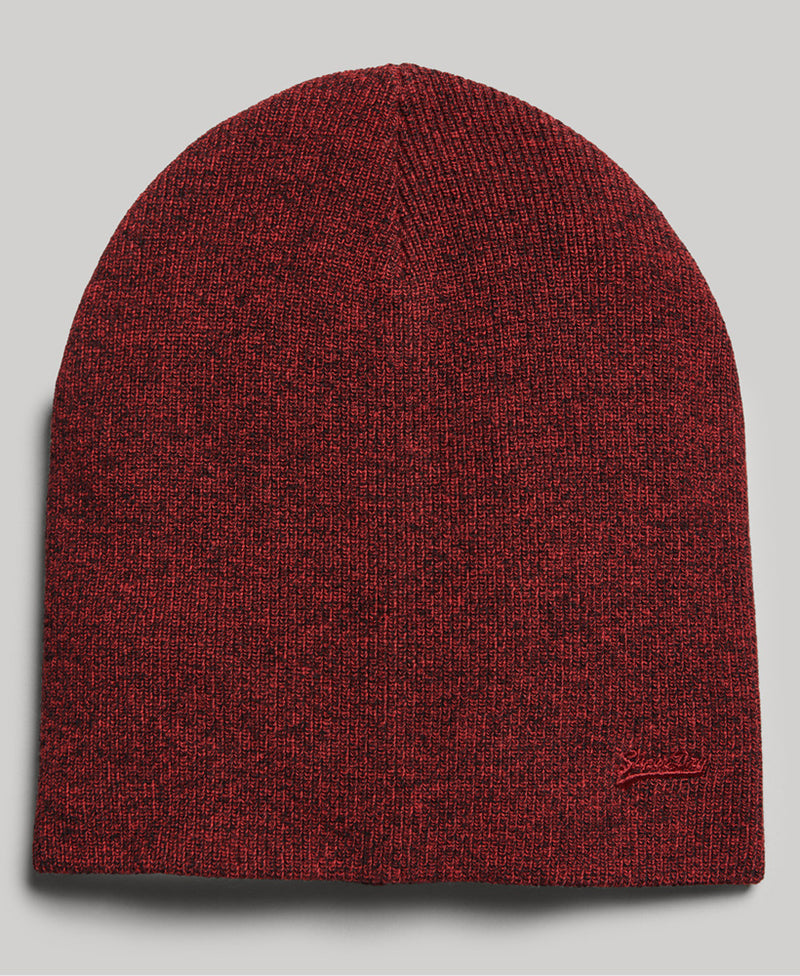 Superdry orange 2025 label beanie