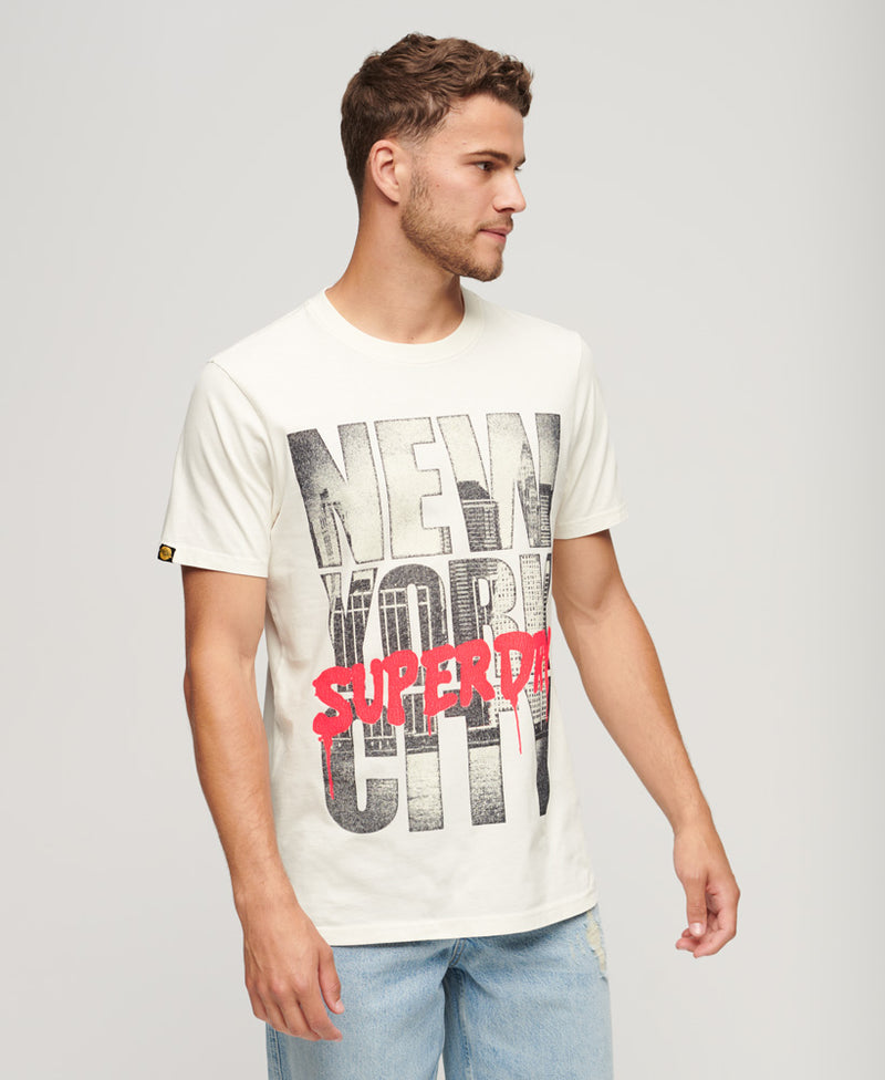 Vintage Logo T Shirt  Eclipse Navy – Superdry