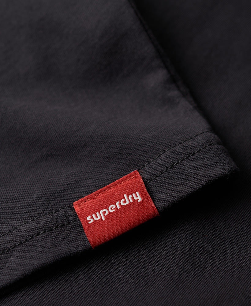 Neon Vintage Logo T-Shirt - Black - Superdry Singapore