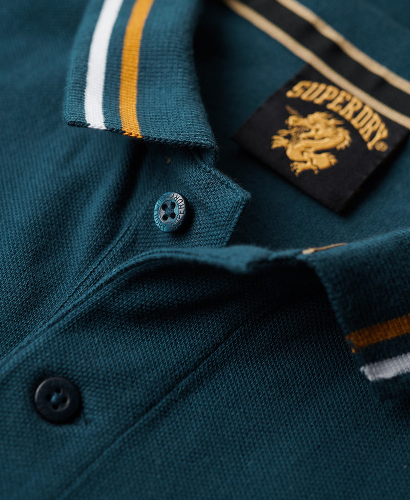 superdry blue polo